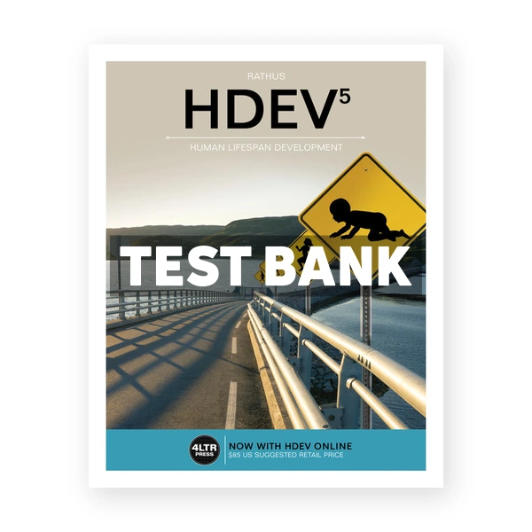 HDEV 5th Rathus Test Bank