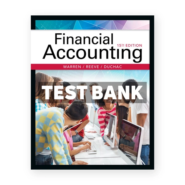 Financial Accounting 15th Warren Test Bank