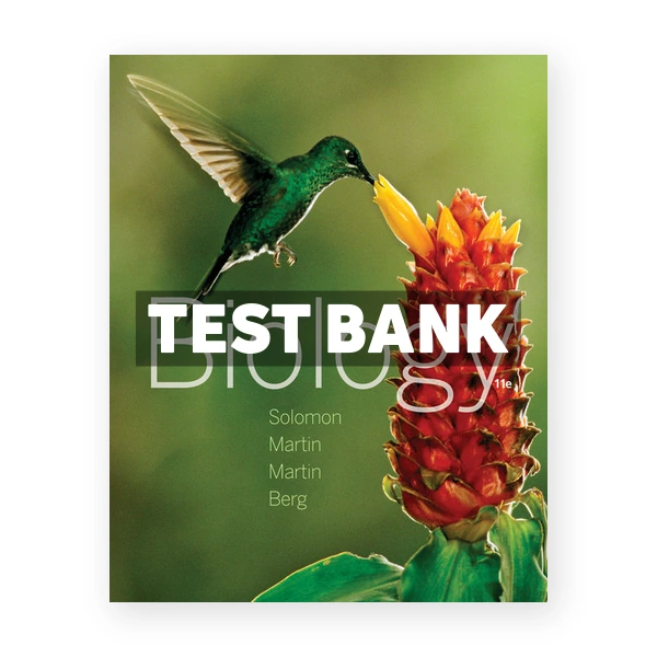 Biology 11th Solomon Test Bank