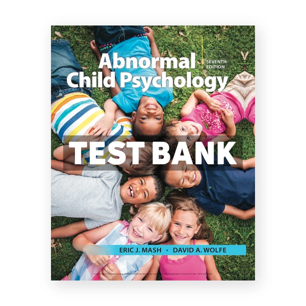 Abnormal Child Psychology 7th Mash Test Bank