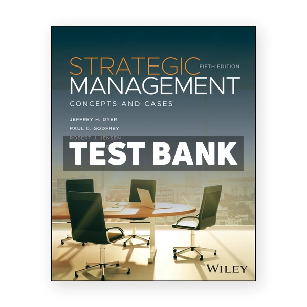 Strategic Management 5th Dyer Test Bank