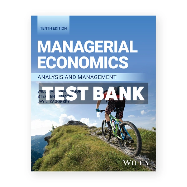 Managerial Economics 10th Samuelson Test Bank