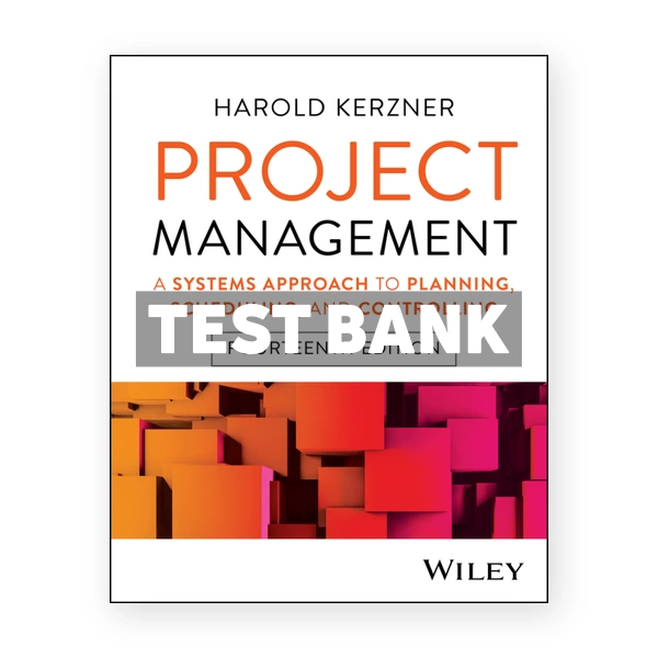 Project Management 14th Kerzner Test Bank