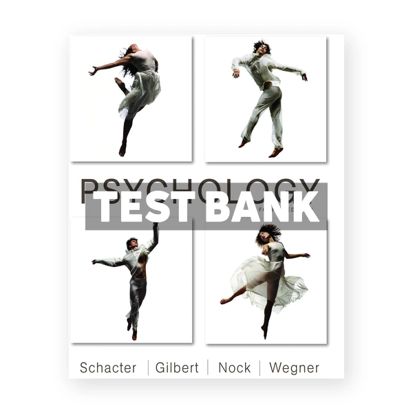 Psychology 4th Schacter Test Bank