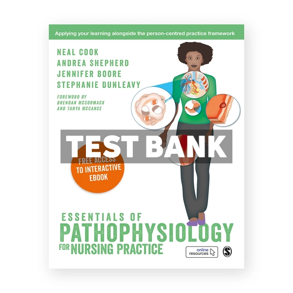Essentials of Pathophysiology for Nursing Practice 1st Cook Test Bank