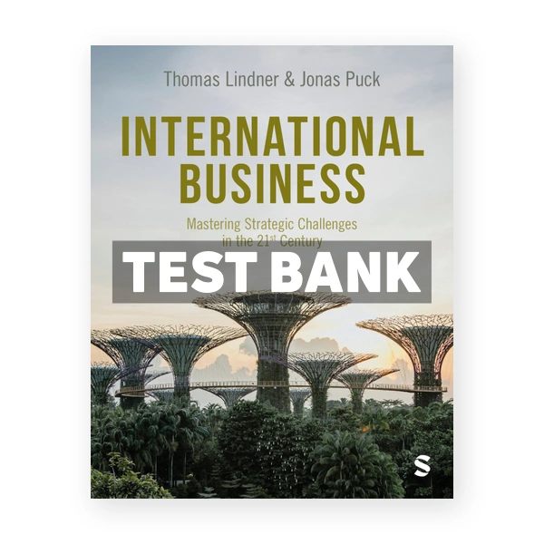 International Business 1st Lindner Test Bank