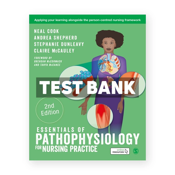 Essentials of Pathophysiology for Nursing Practice 2nd Cook Test Bank