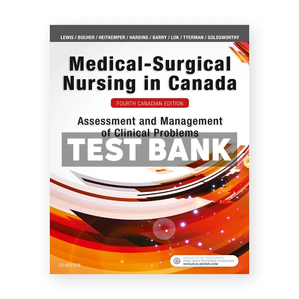 Medical-Surgical Nursing in Canada CDN 4th Lewi Test Bank