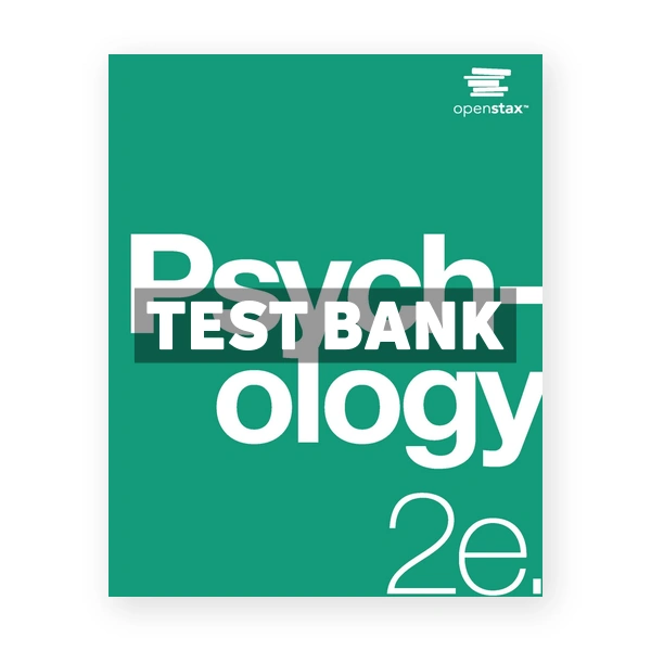 Psychology 2nd Spielman Test Bank