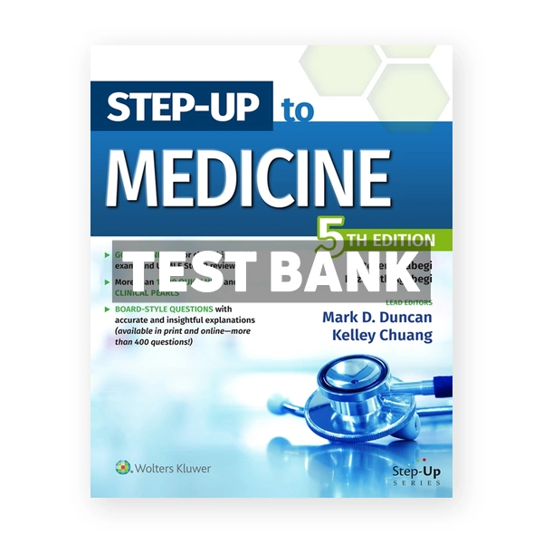 Step Up to Medicine 24th Agabegi Test Bank