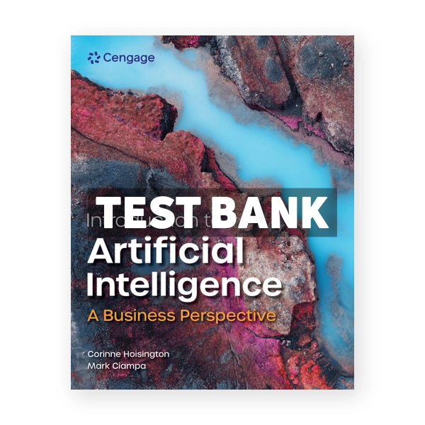 Introduction to Artificial Intelligence - A Business Perspective 1st Hoisington Test Bank