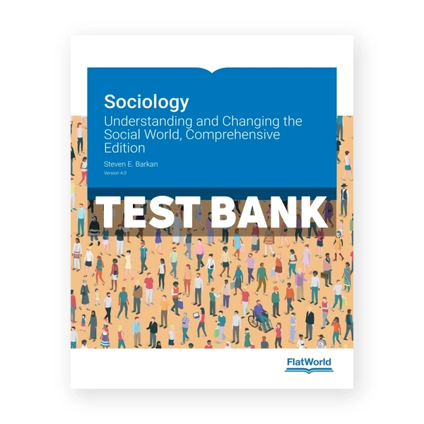 Sociology v4 1st Barkan Test Bank