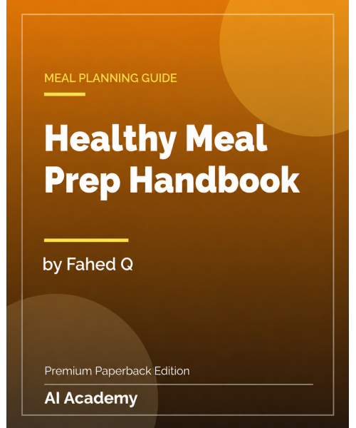 Healthy Meal Prep Handbook