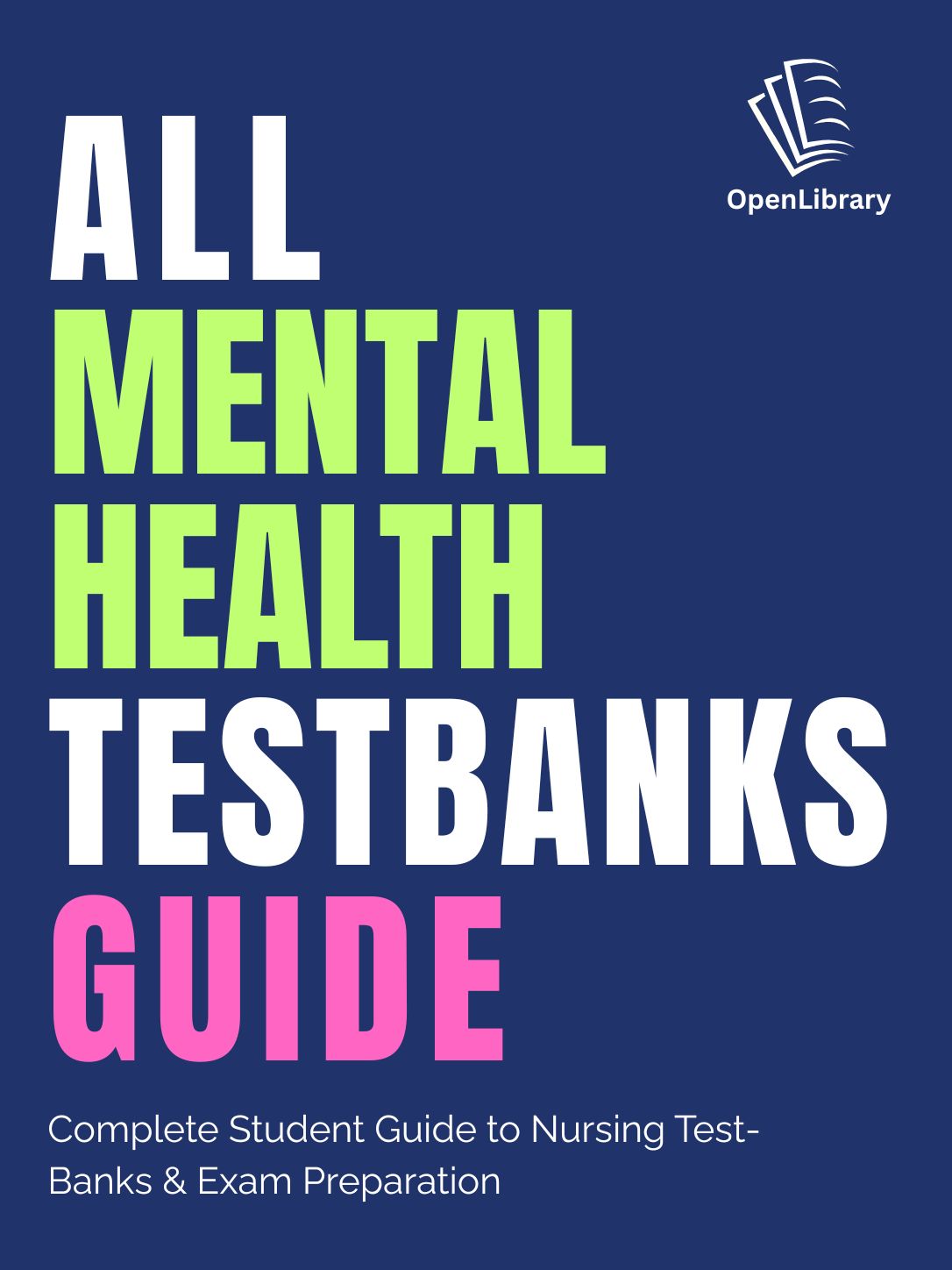 All Mental Health Nursing Test Banks